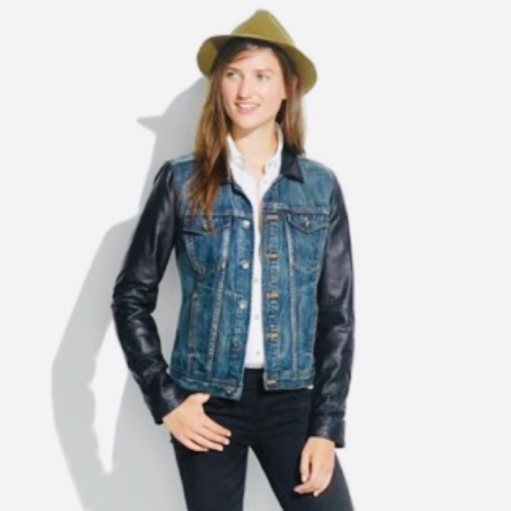 VEDA x Madewell Denim Jacket SzSmall